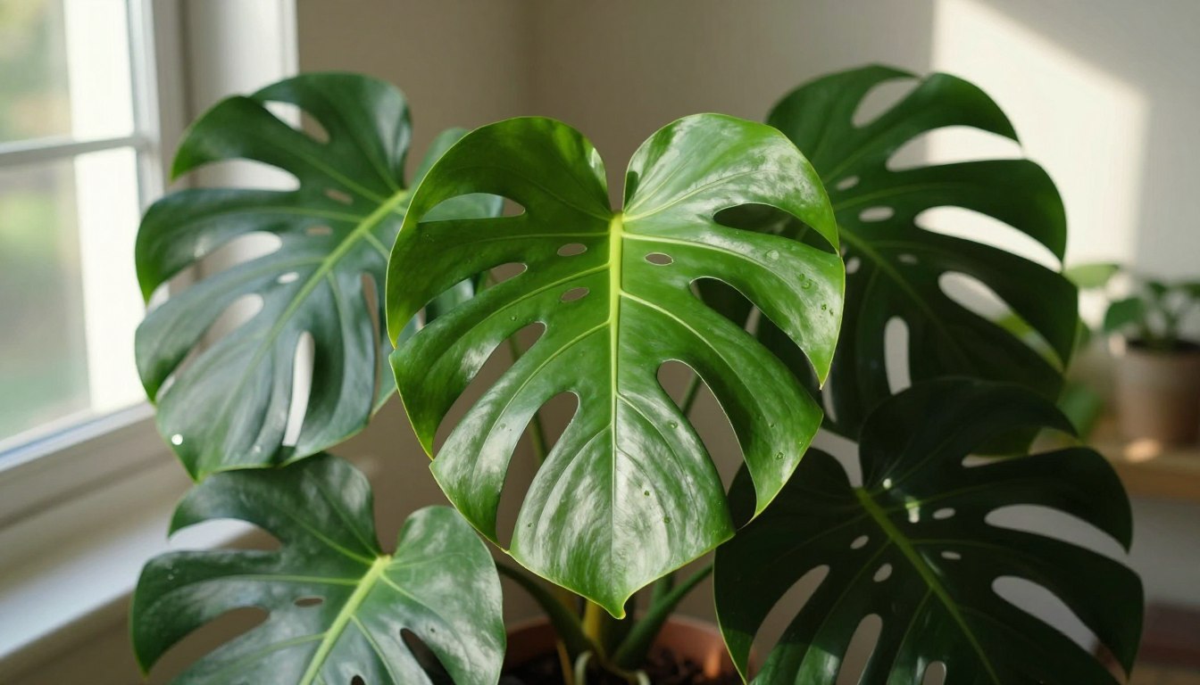 Dlaczego monstera nie ma dziur