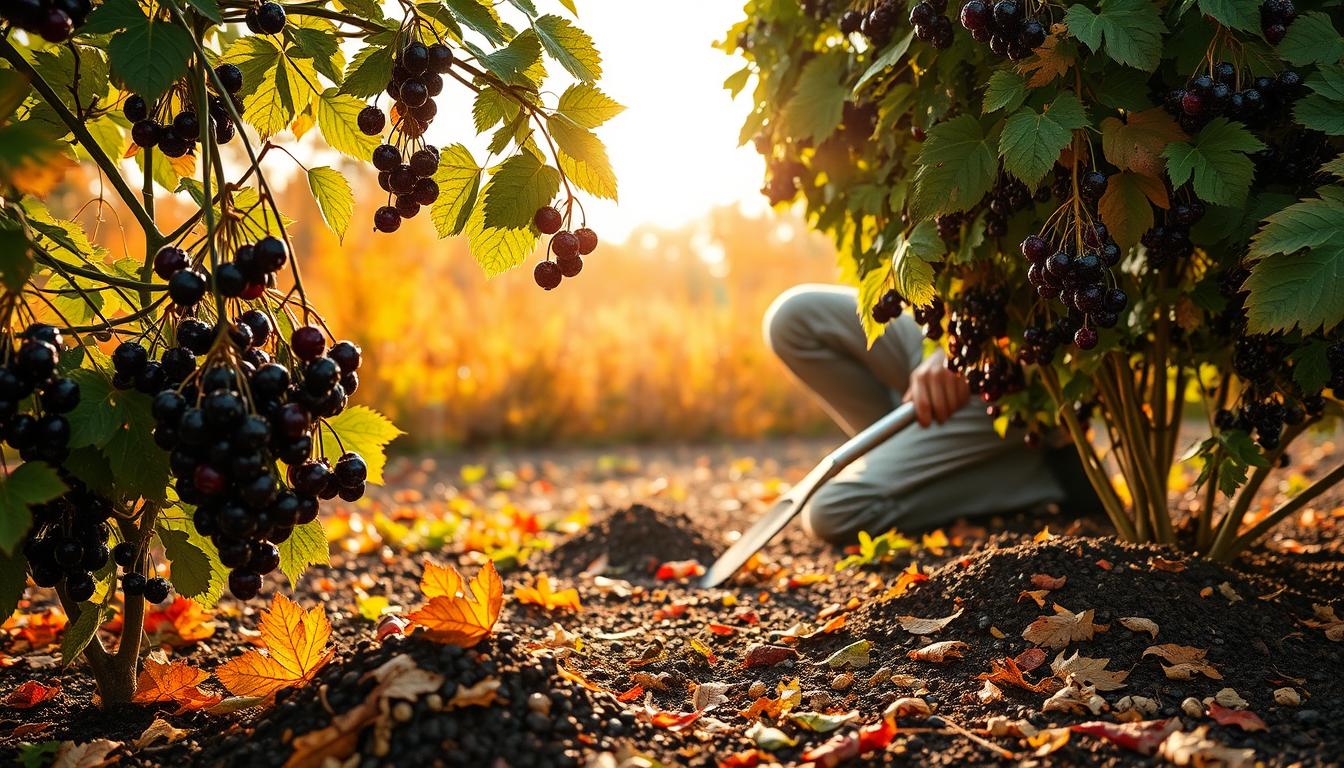 Jesienne nawożenie porzeczki czarnej