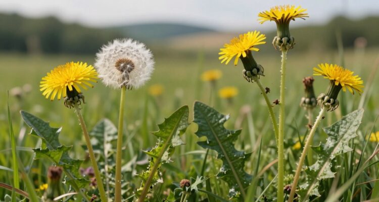 Mniszek lekarski a mlecz różnica