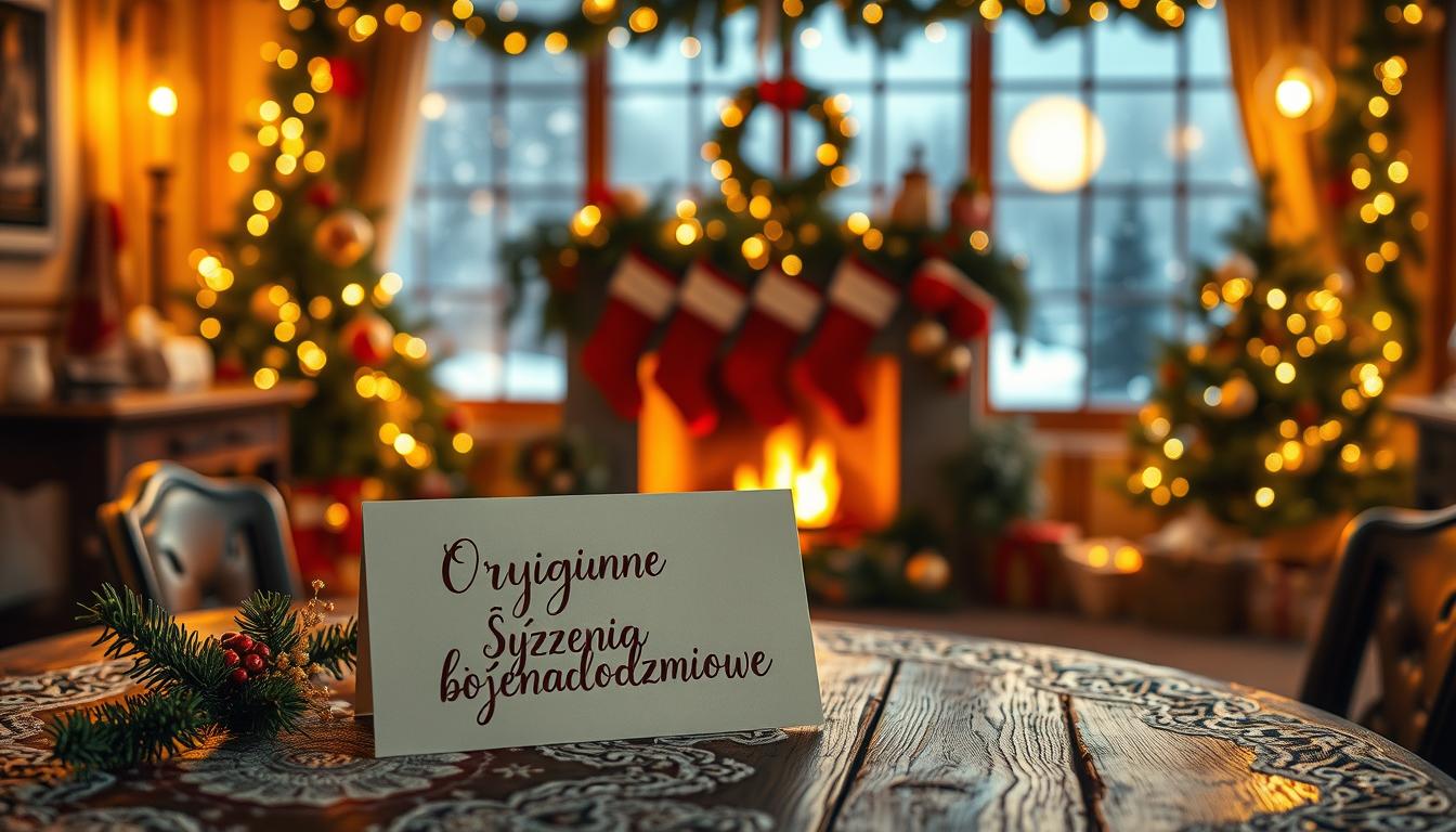 Oryginalne życzenia bożonarodzeniowe