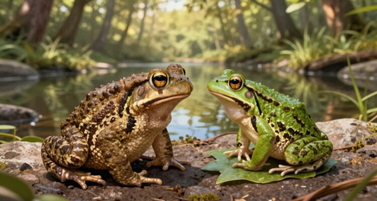 Ropucha a żaba