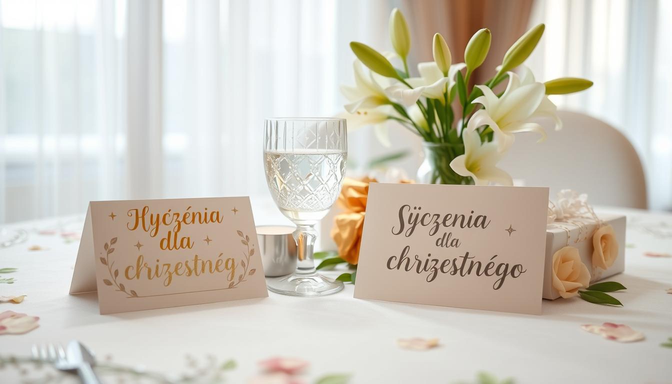 Życzenia dla chrzestnego
