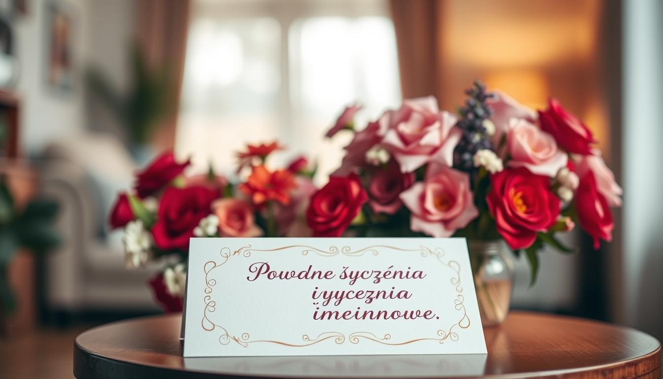 Życzenia imieninowe dla koleżanki poważne
